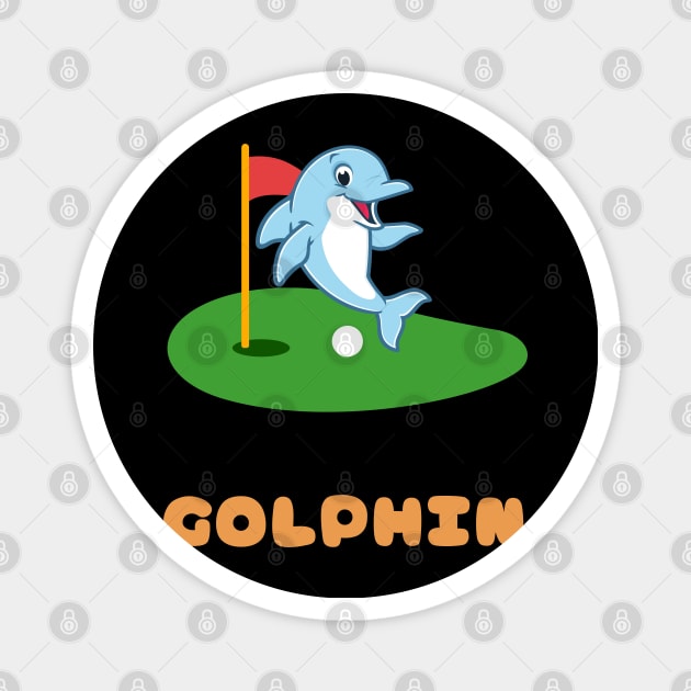 golphin Magnet by vaporgraphic